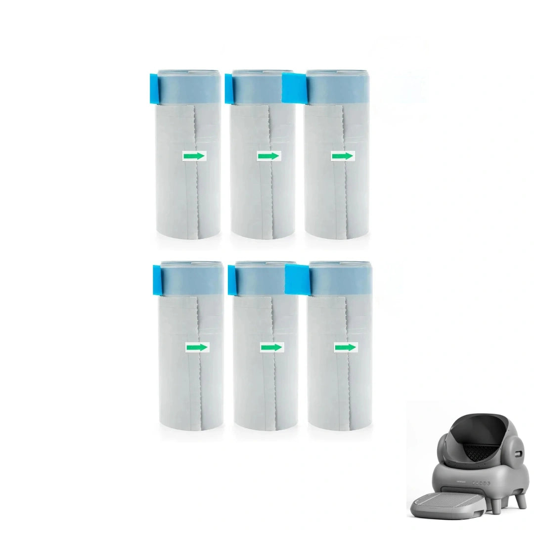 Avfallspåsar till Neakasa M1 Självrengörande Kattlåda 6st - Djurslottet