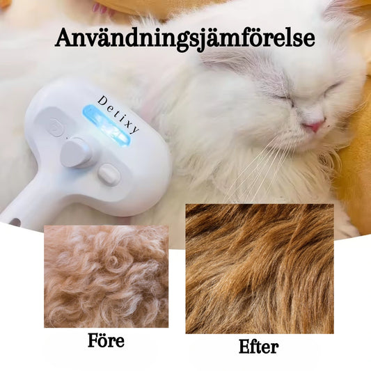 Detixy ångborste Användningsjämförelse - Djurslottet