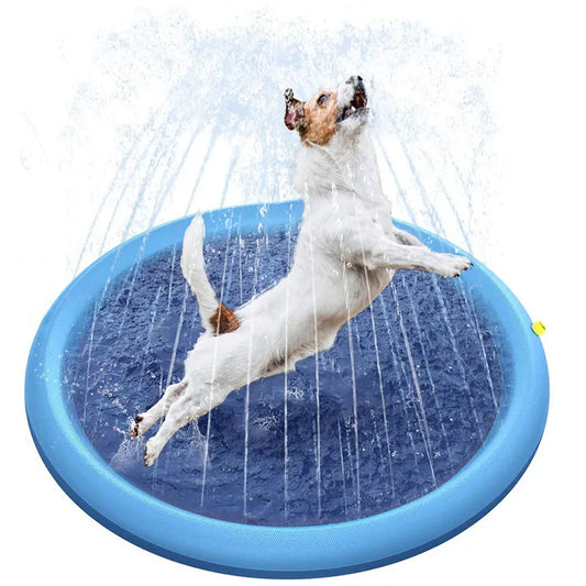 Pawsplash Sprinkler pool för hundar - Djurslottet