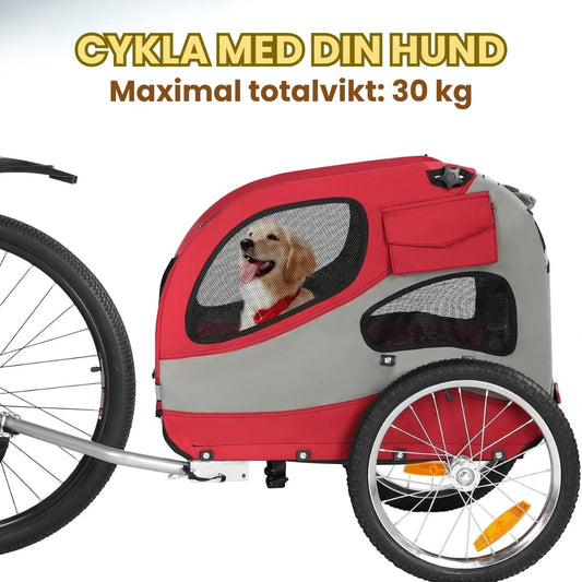 Hundvagn för Cykel Cykla med din hund - Djurslottet