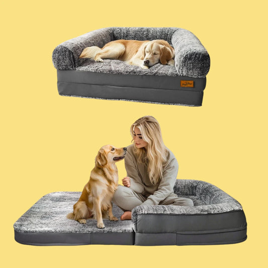 Mänsklig hundbädd Alla husdjur förtjänar mer än bara en filt på golvet. - Djurslottet