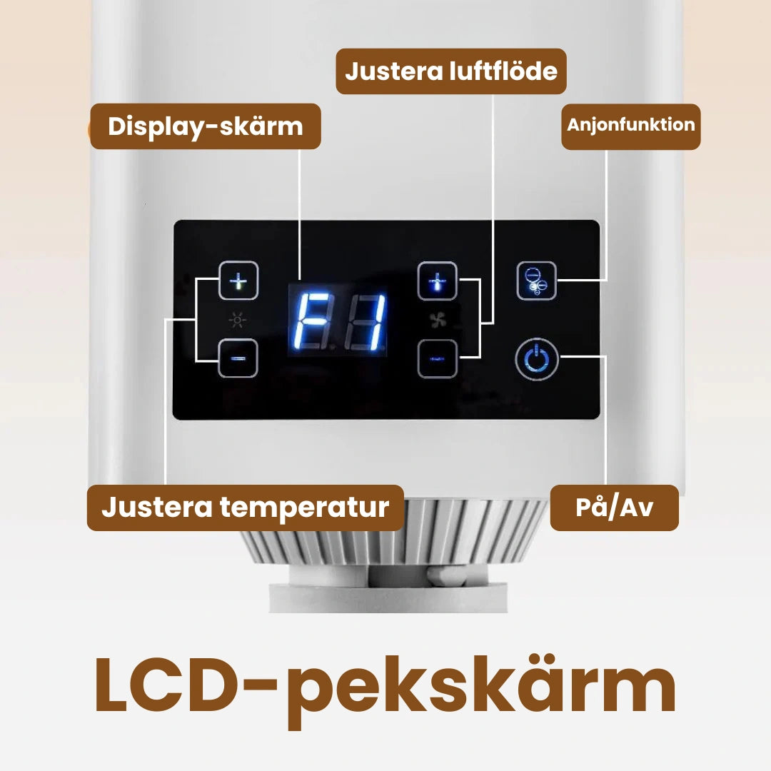 Petdryer Hårfön för husdjur LCD-pekskärm -Djurslottet