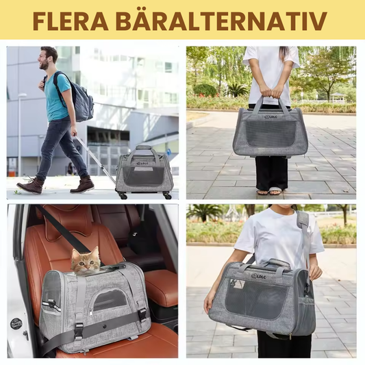 Transportväska Trolley Husdjur Multifunktionell användning - Djurslottet
