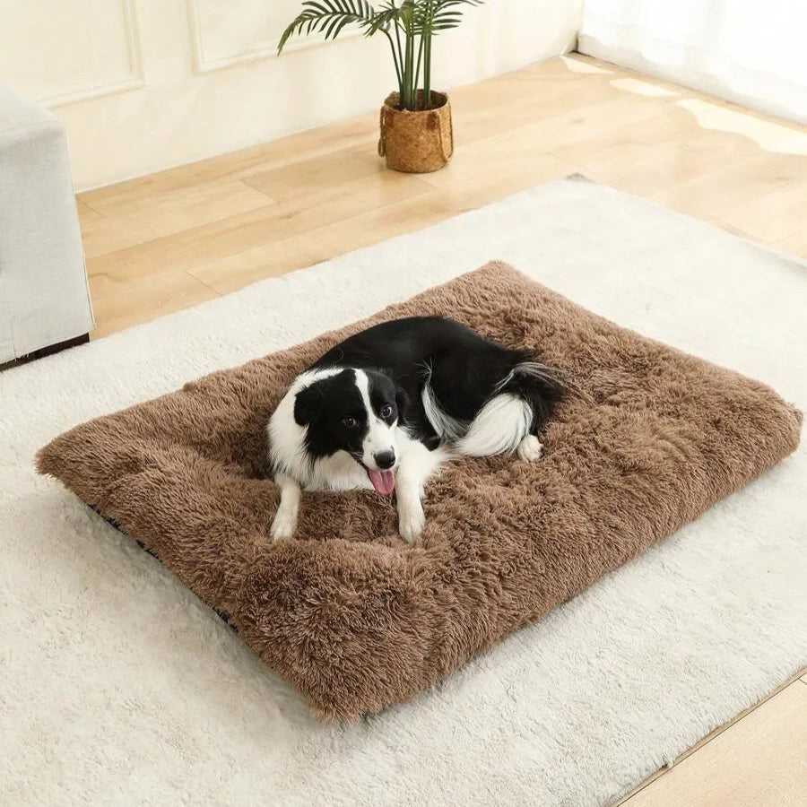 Fluffig Hundbädd,
Hundbädd Tvättbar, CozyCloud Fluffig djurbädd - Djurslottet