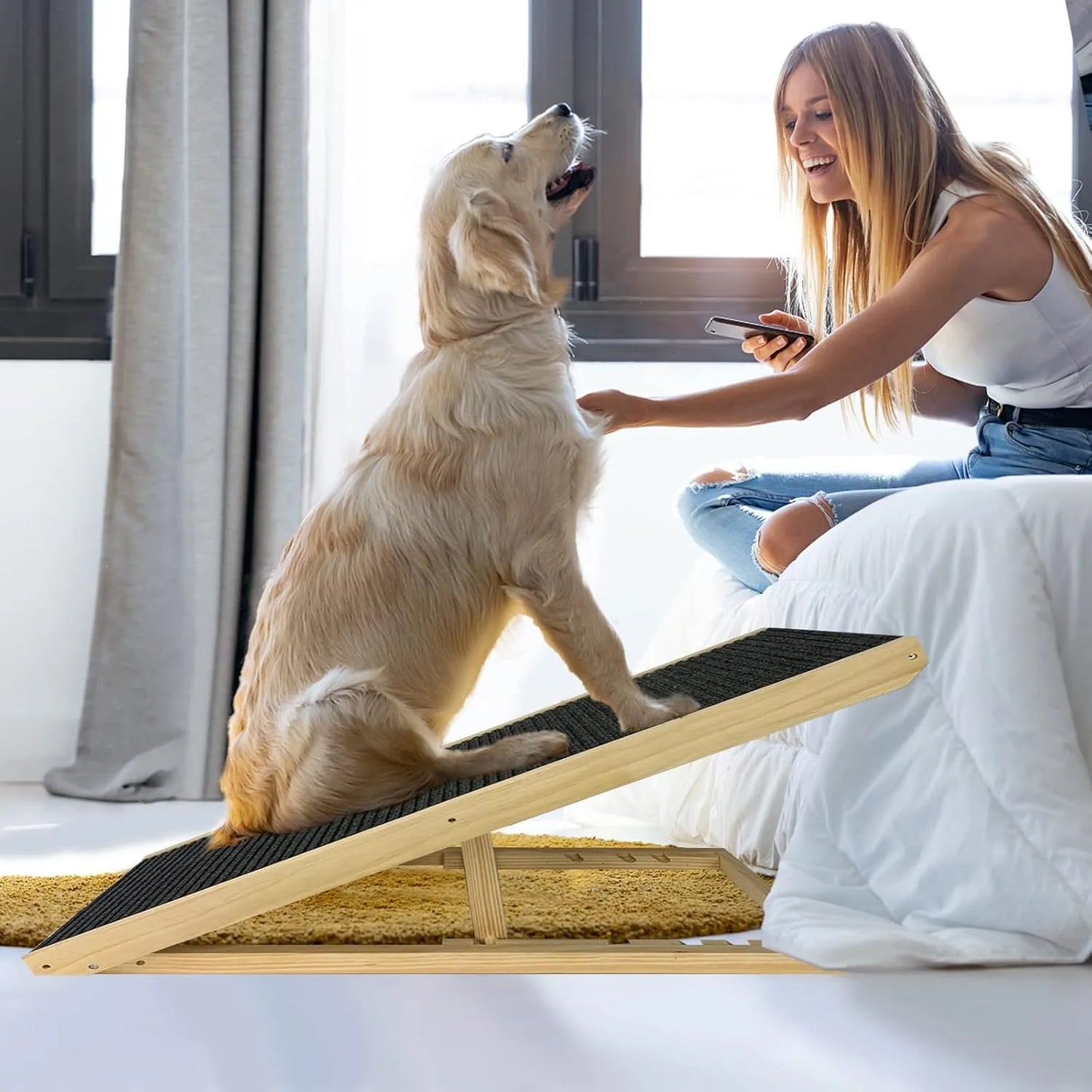 Justerbar hundramp - Djurslottet