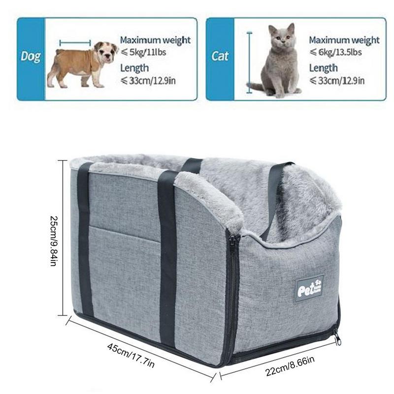 Bilstol För Hund,
Bilstol Katt, Mjuk Bilstol till hund och katt - Djurslottet
