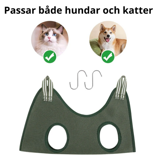 Kloklippning Katt,
Katt Hängmatta, Grooming hängmatta