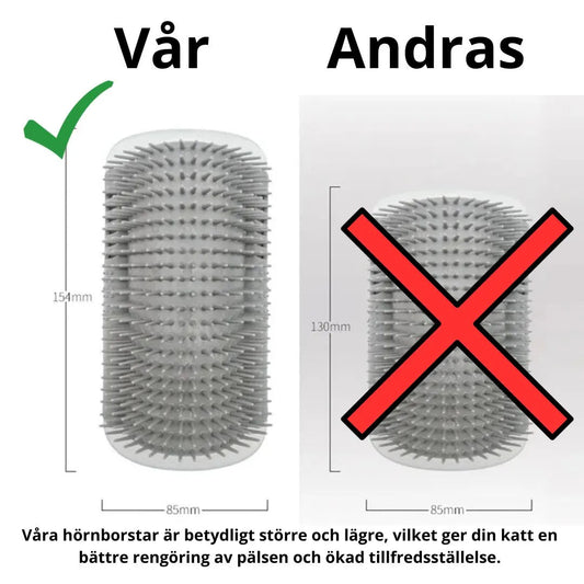 Kattborste Hörn,
Katt Borste, Katt hörn-massageborste - Djurslottet