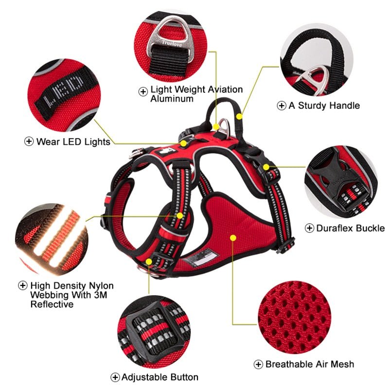Hundsele Reflex,
Kattsele Reflex, ReflexFit Justerbar Hundsele - djurslottet