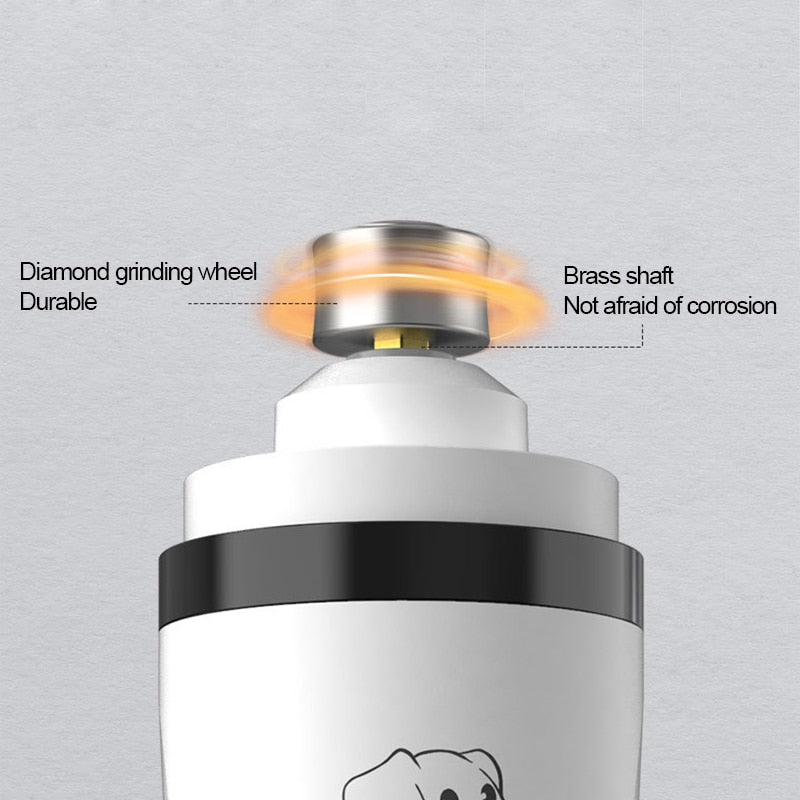 Elektrisk Kloslip,
Kloslip Stor Hund, Sliphuvud till kloslip - Djurslottet