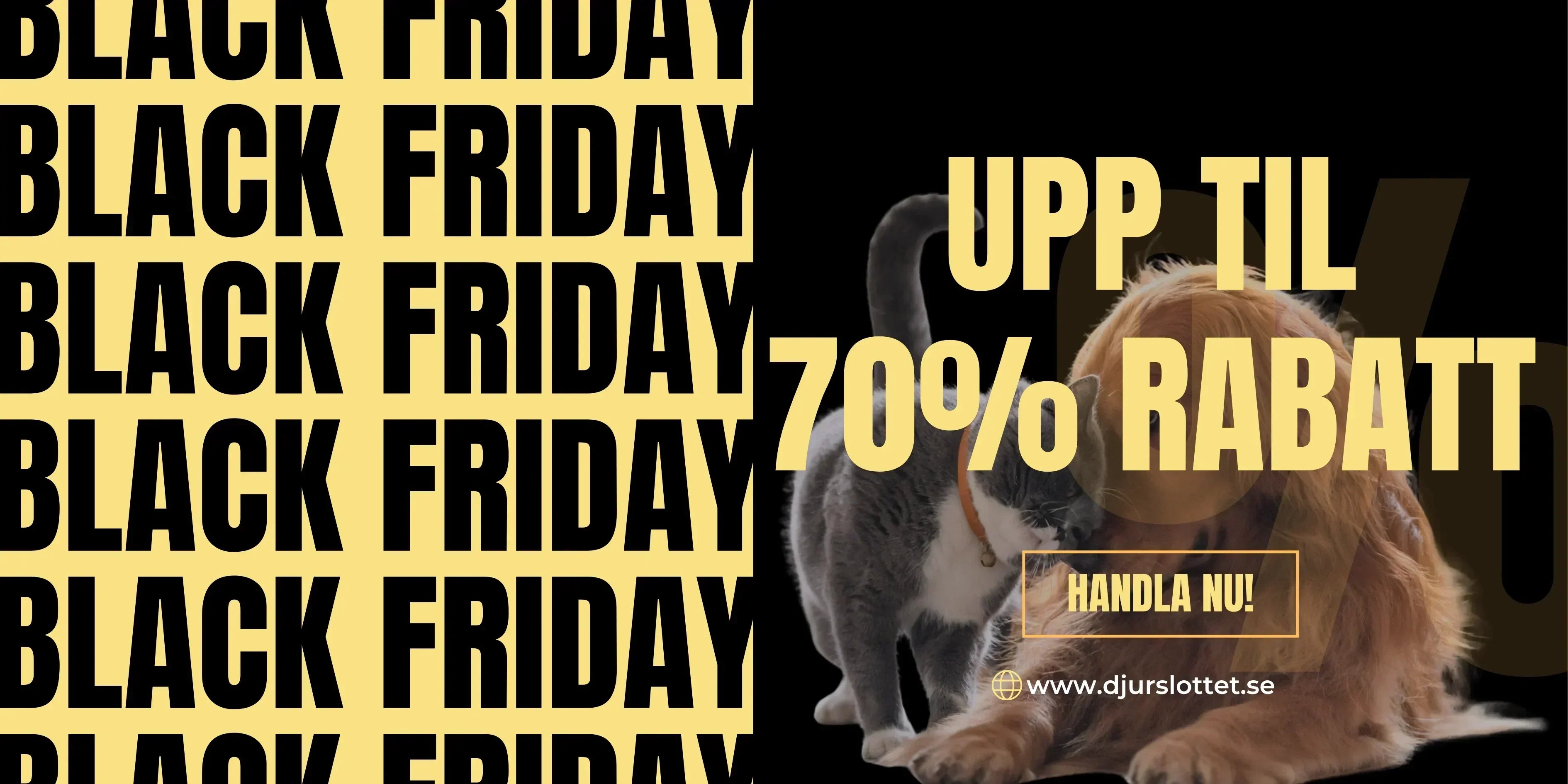 Så förbereder du dig för Black Friday hos Djurslottet