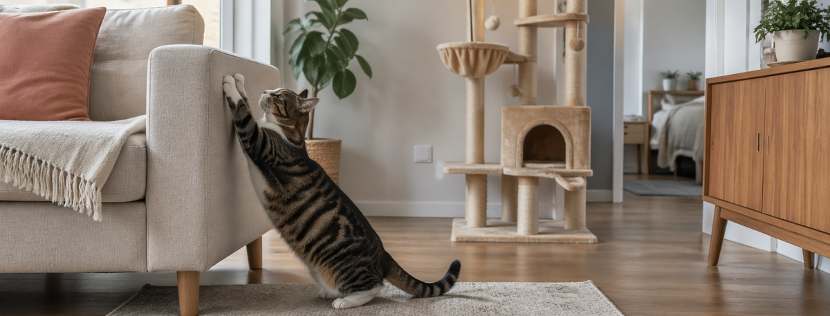 Ett klösträd din katt faktiskt kommer använda - Djurslottet