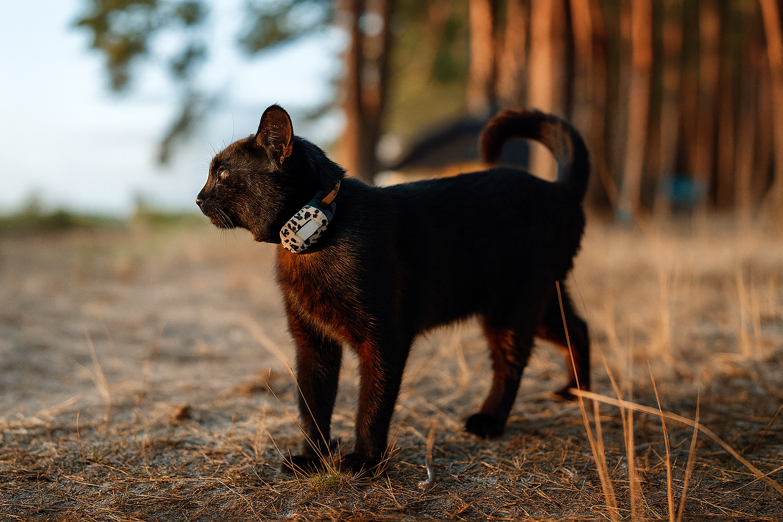 Så kan ett GPS-halsband skydda ditt husdjur utomhus