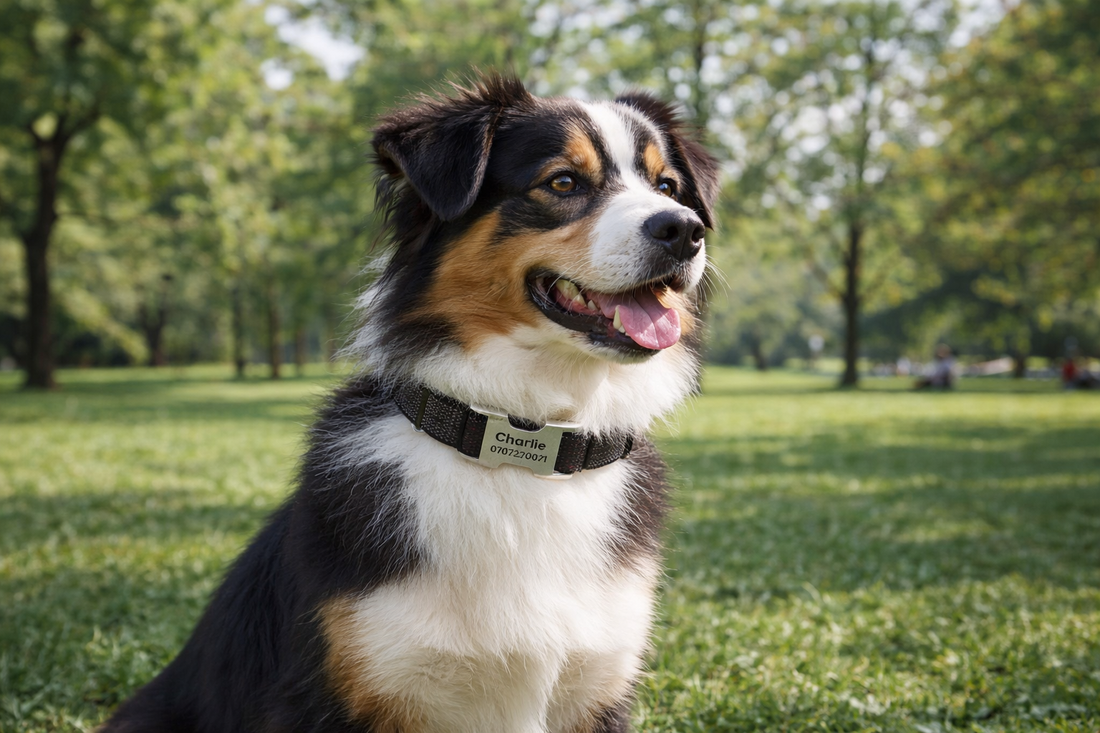 Så ger ett personligt halsband extra trygghet