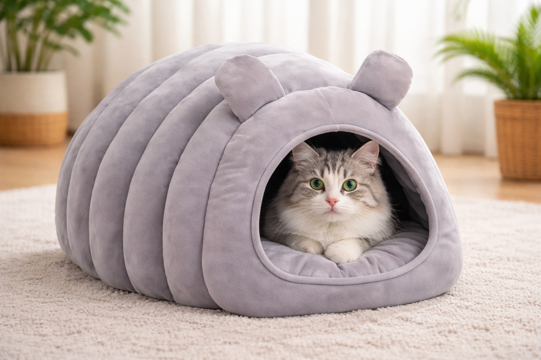 Varför katter söker skyddade platser att vila på