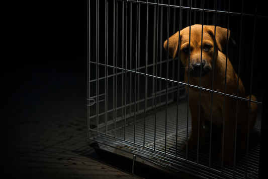 Så ger en valphage trygghet för både valpar och tik