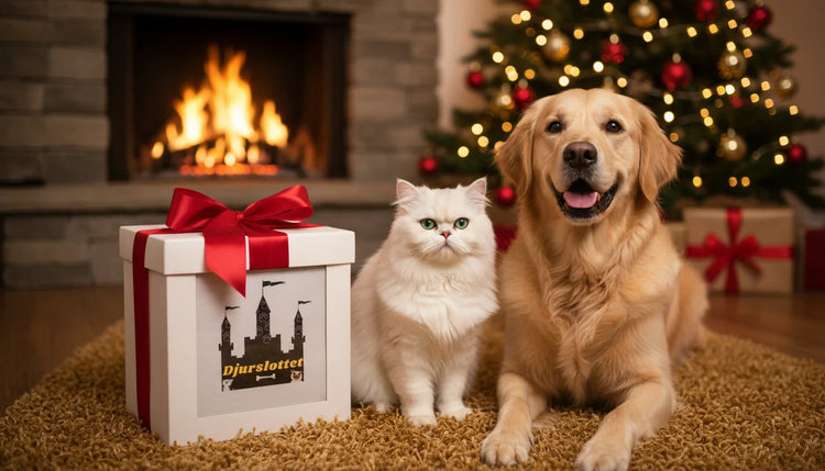 Julrea 2025 hos djurslottet - Upp till 70% rabatt på hund och kattprodukter
