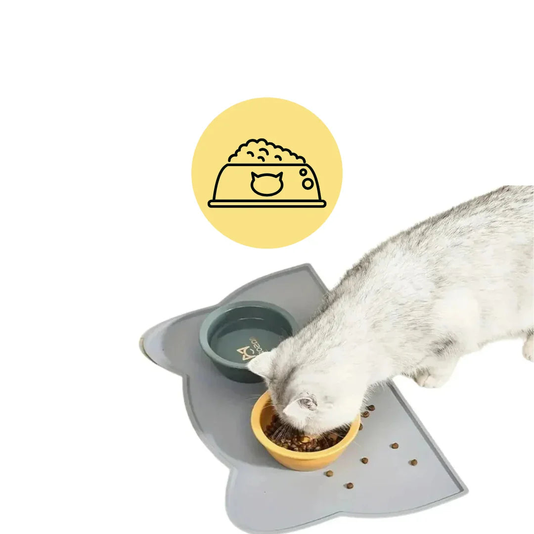 Kattmatskålar & underlägg & kattflaskor & foderautomater & slickmattor och mycket mer - Djurslottet