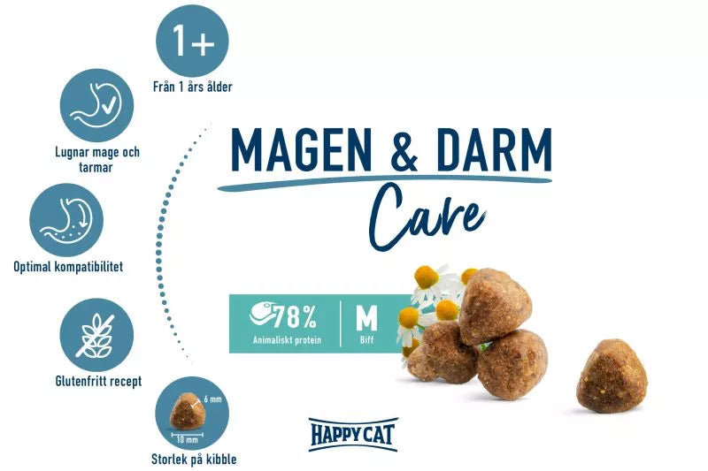 Happy Cat Sensitive Stomach & Intestines - Djurslottet