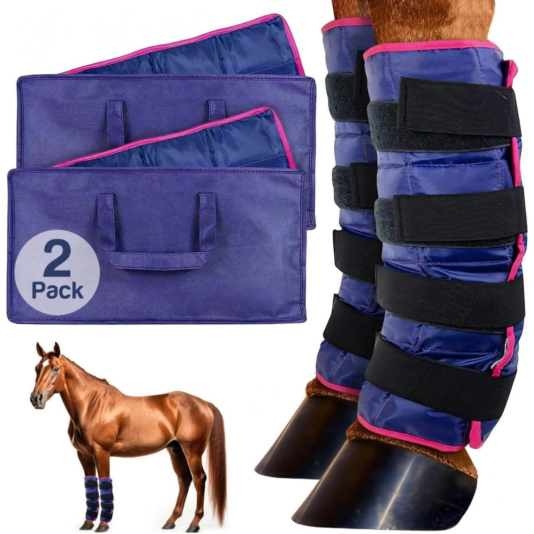 2-pack Kylbandage häst för ben - Djurslottet