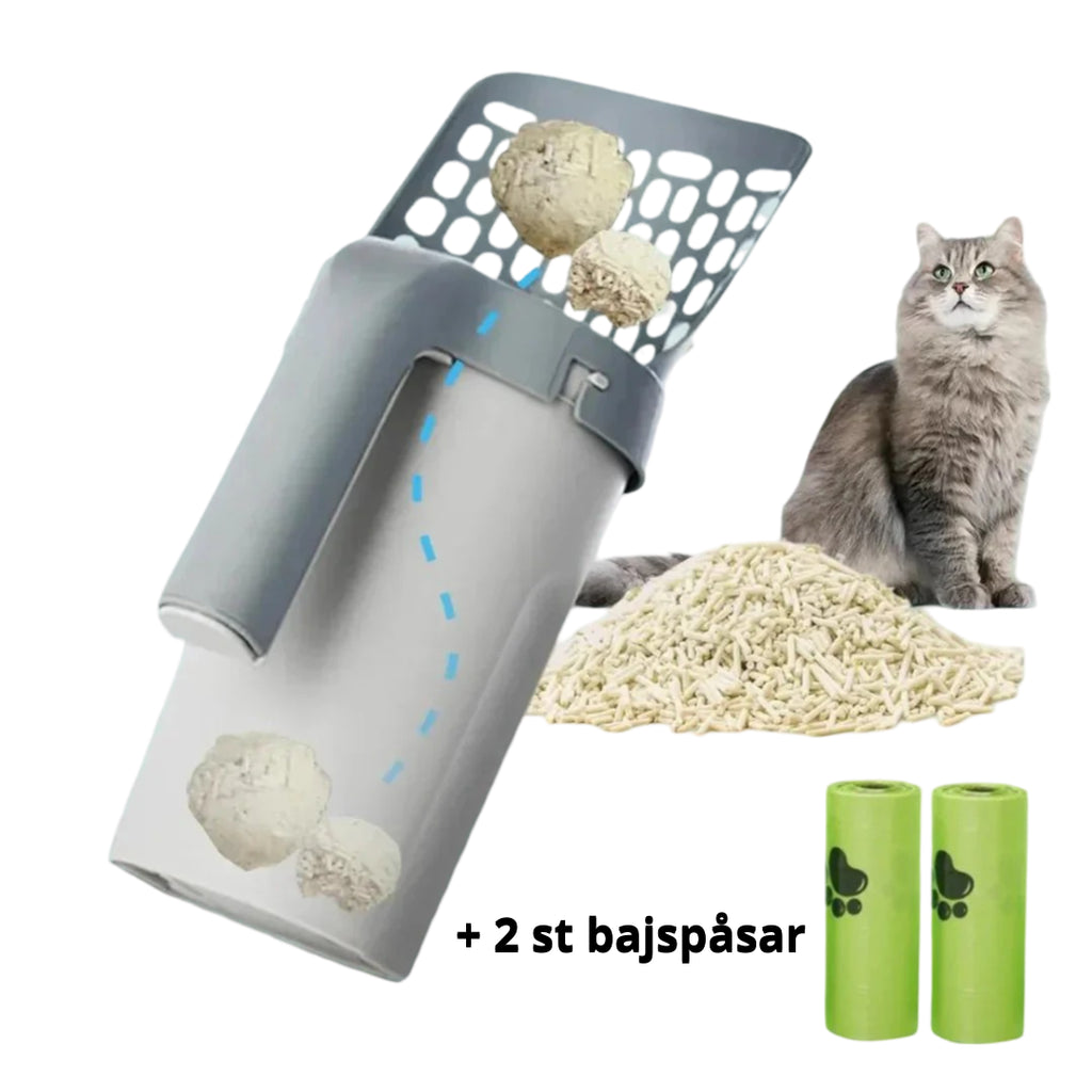 Kattspade med hållare - Djurslottet