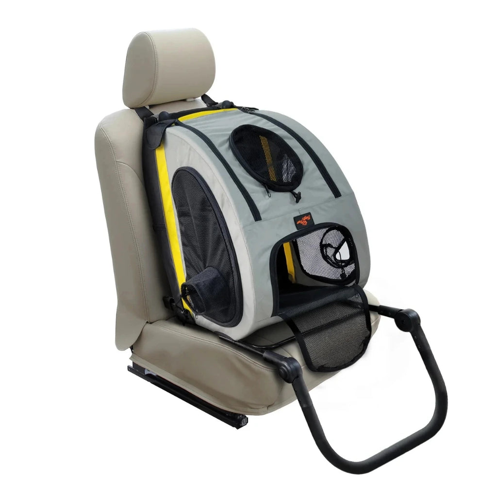 2 i 1 djurvagn som passar bilsäte -- Djurslottet