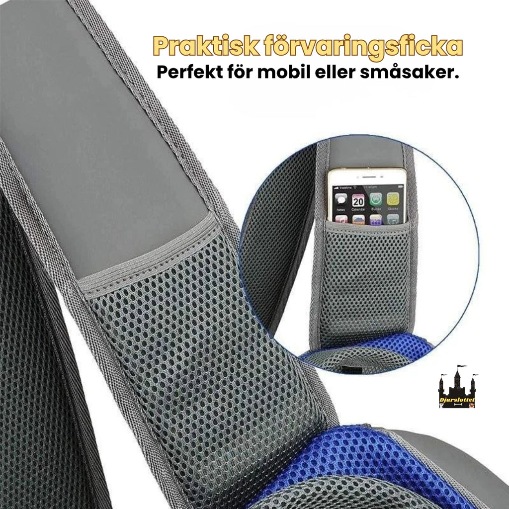 Praktisk förvaringsficka PawsPack Slingväska för husdjur - Djurslottet