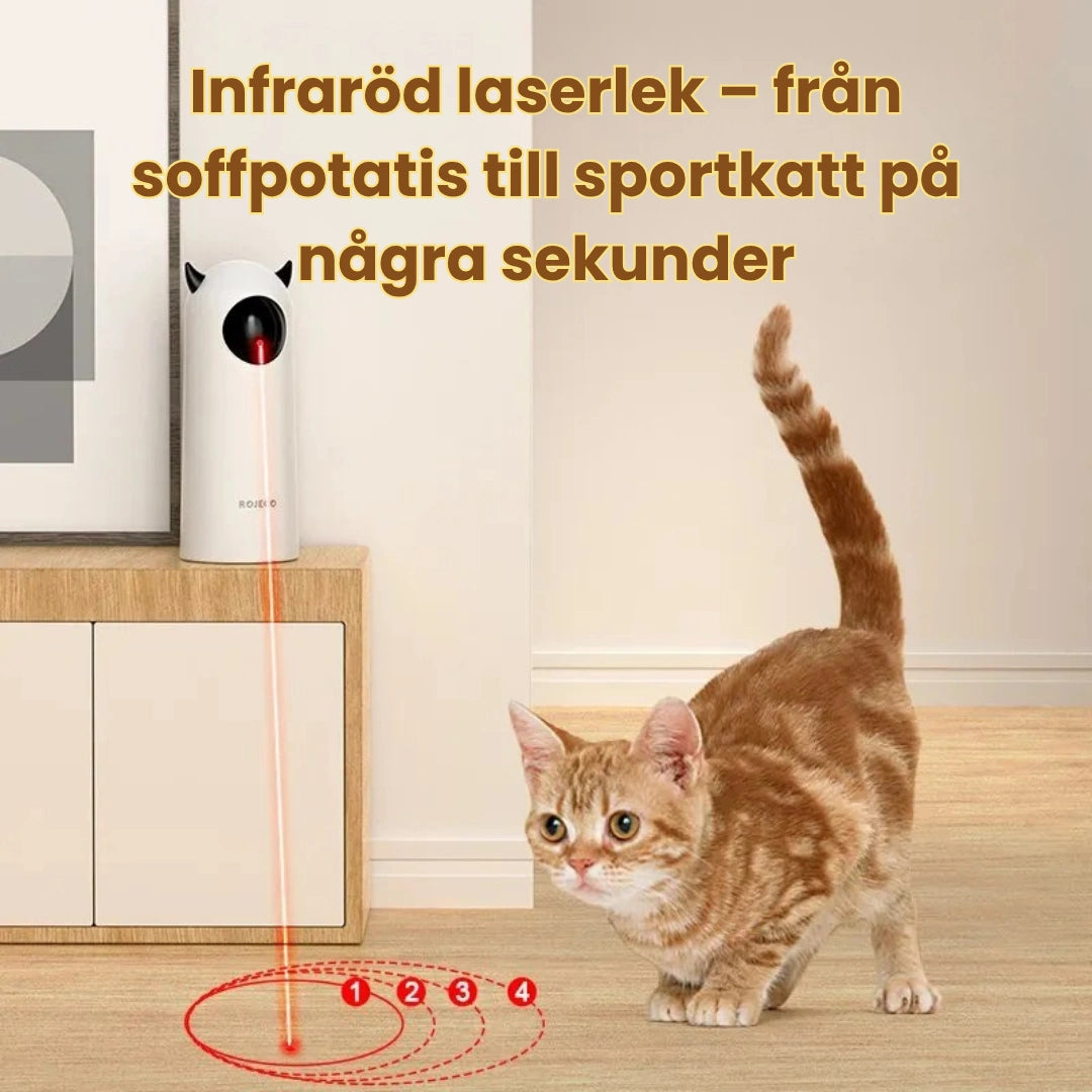 Automatisk laserpekare kattleksak Mångsidiga Lägen - Djurslottet