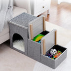 Hundtrappa med förvaring - Djurslottet