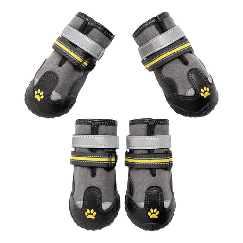 SnowGrip Vattentäta Hundskor (Reflekterande) - Djurslottet