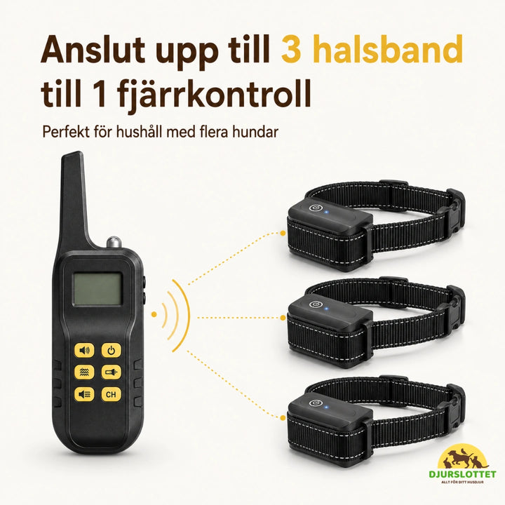 Antiskällhalsband DuoControl - Djurslottet