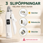 Silvetti Kloklippare 2-i-1 med Kloslip och LED