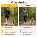 FreeRun Pro Träningskoppel med midjeväska vi vs andra - Djurslottet