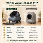 Neakasa M1 Självrengörande Kattlåda liknande modell - Djurslottet