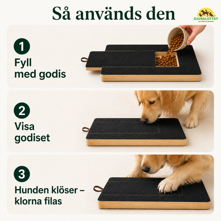 Självslipande Klobräda för Husdjur - Djurslottet
