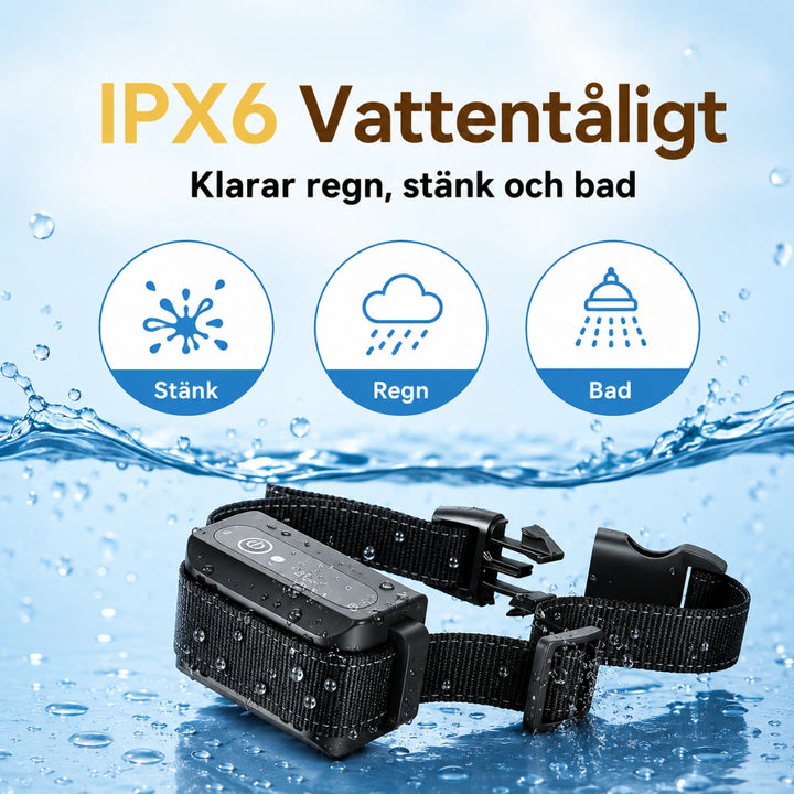 Antiskällhalsband DuoControl IPX6 Vattentät Djurslottet