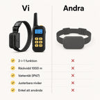 Antiskällhalsband DuoControl  Vi vs andra - Djurslottet