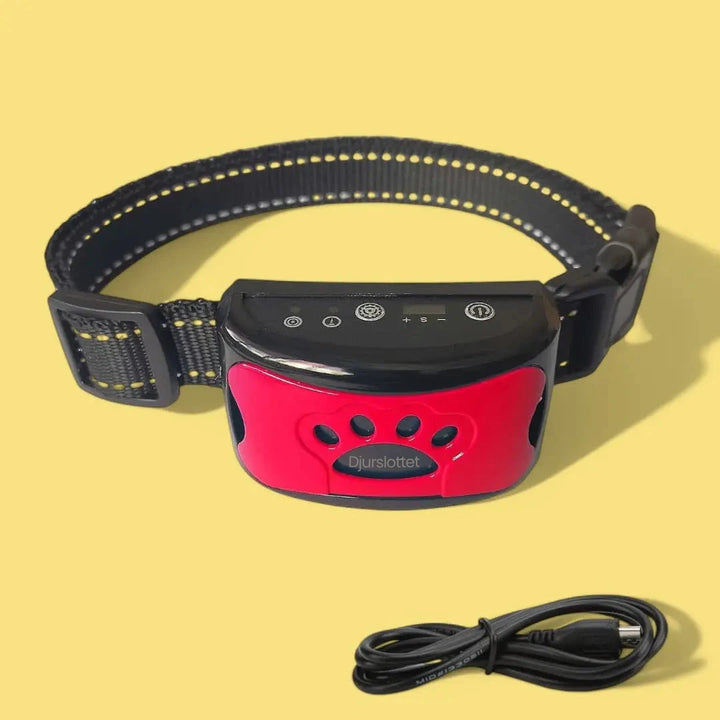 Antiskällhalsband röd - Djurslottet