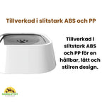 Antispill vattenskål Tillverkad i slitstark ABS och PP - Djurslottet