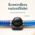 AquaGroomer Duschhandske med vattenanslutning kontrollera - Djurslottet