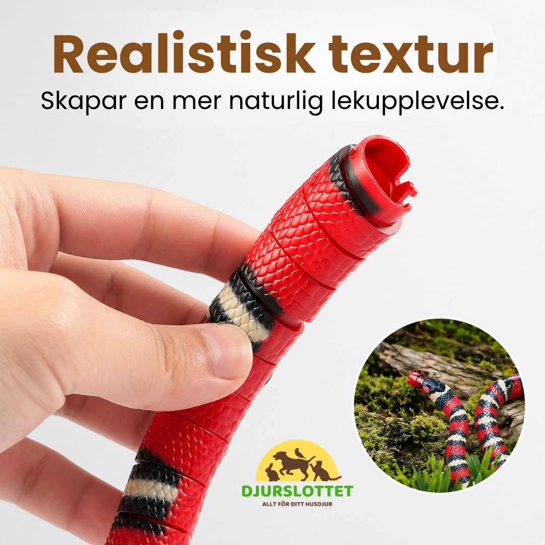 Automatisk Leksakorm för katter Realistisk textur - Djurslottet