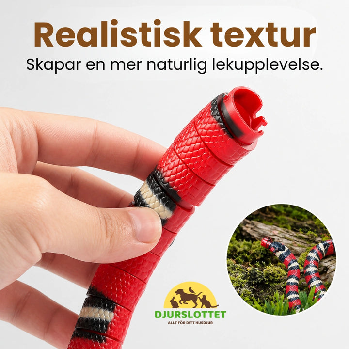 Automatisk Leksakorm för katter Realistisk textur - Djurslottet