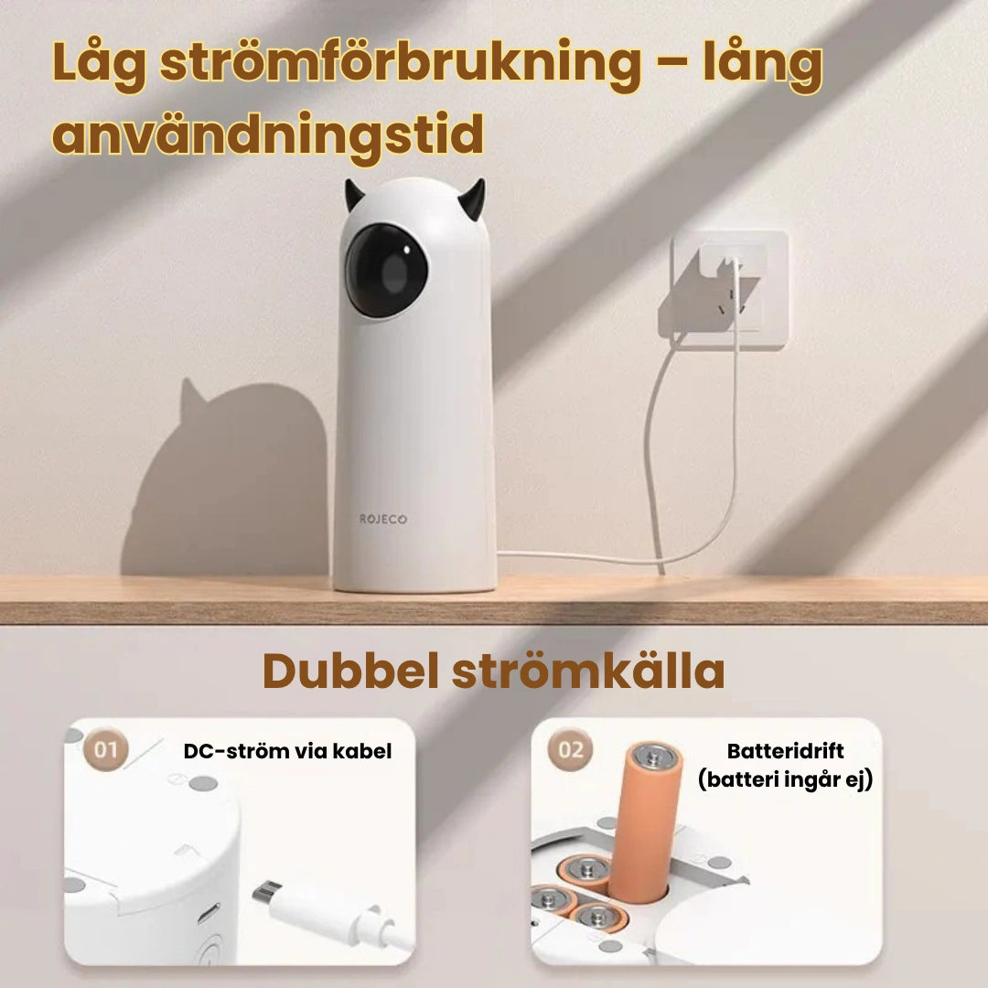Automatisk laserpekare kattleksak Automatisk Avstängning - Djurslottet