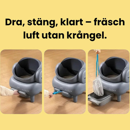 Avfallspåsar till Neakasa M1 Självrengörande Kattlåda Dra, stäng, klart – fräsch luft utan krångel. - Djurslottet