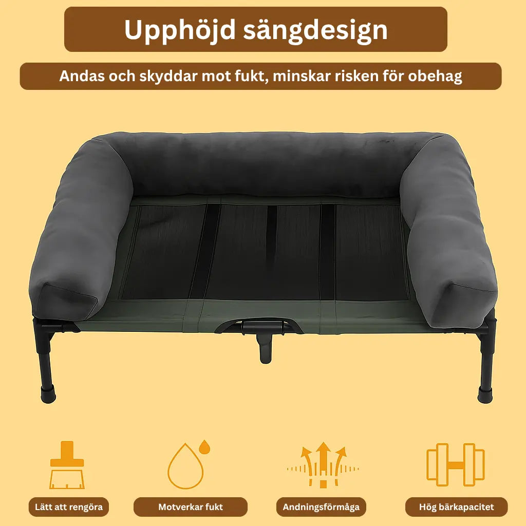 Bingopaws Hundsäng Upphöjd1 - Djurslottet