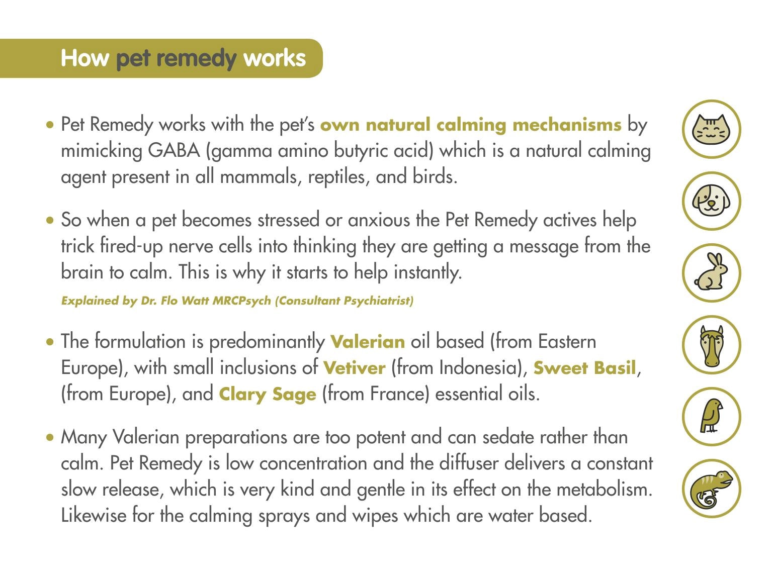 Pet Remedy Lugnande Spray - Djurslottet