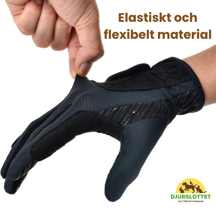 Boodun Ridhandskar häst Elastiskt och flexibelt material - Djurslottet