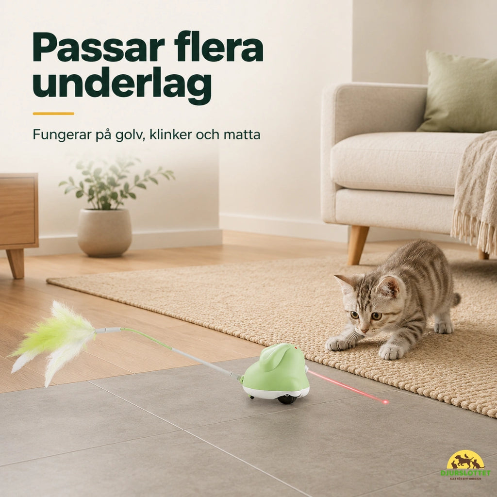 CatChase passar flera underlag - Djurslottet