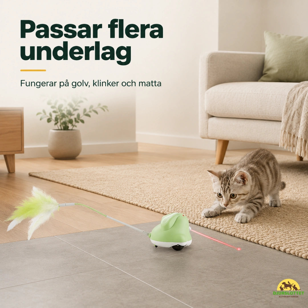 CatChase passar flera underlag - Djurslottet