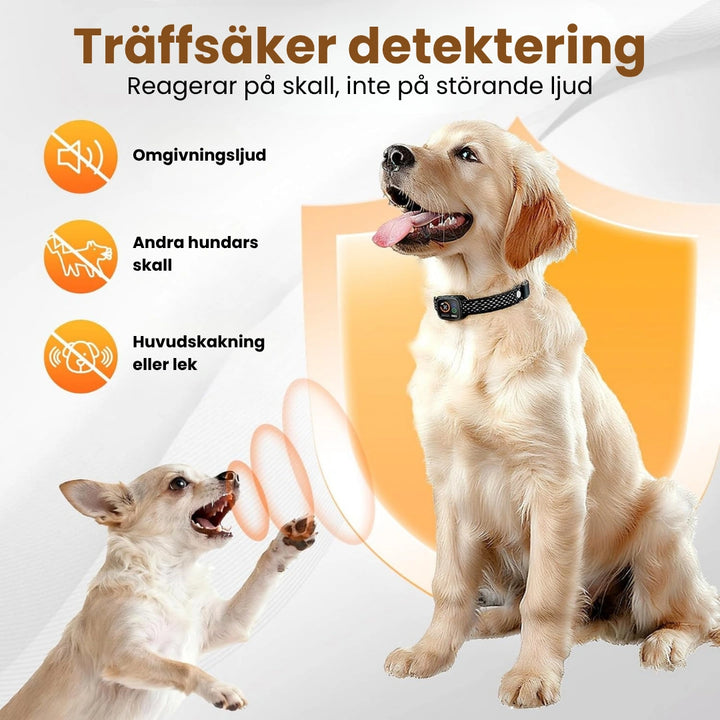 ChewUp Antiskällhalsband träffsäker skälldetektering - Djurslottet